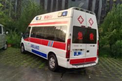 租赤峰長途救護(hù)車電話是多少