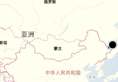 喀喇沁旗在赤峰的位置