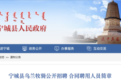 赤峰非公公司招聘網(wǎng)電話號碼