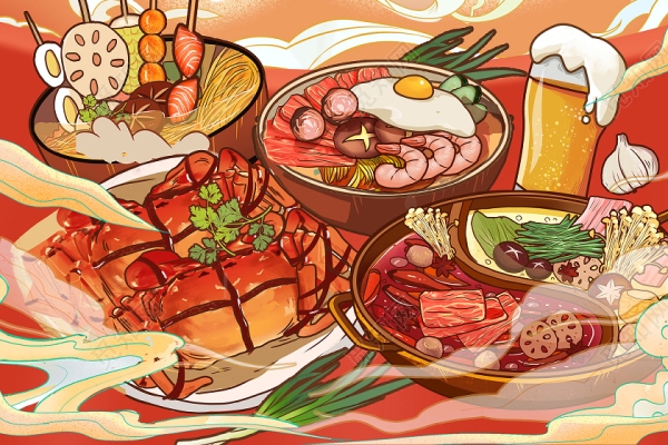 赤峰美食插畫工作室電話號碼-第1張圖片