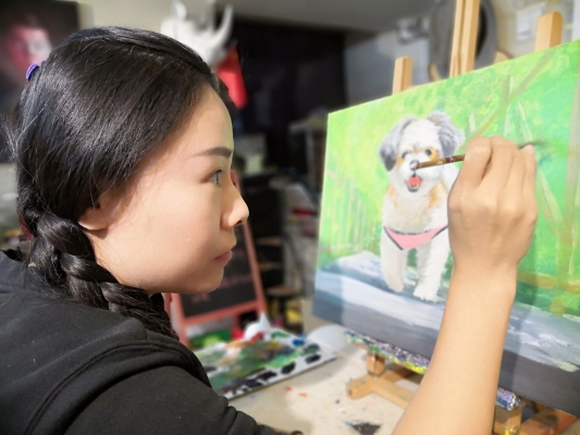 赤峰市張琦黑白畫室電話號碼-第1張圖片