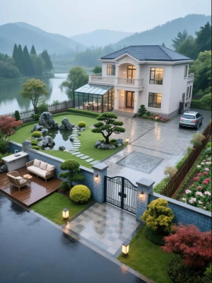 赤峰帶小院的別墅-第1張圖片