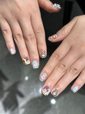 赤峰手繪美甲圖片店電話號碼-第1張圖片