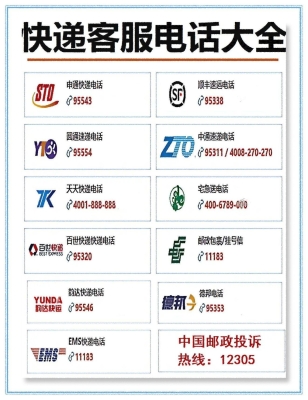 赤峰新城圓通快遞電話號(hào)碼-第1張圖片